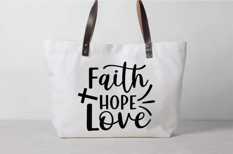 Faith Hope Love SVG SVG Creativeart88 