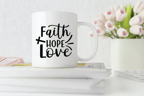 Faith Hope Love SVG SVG Creativeart88 