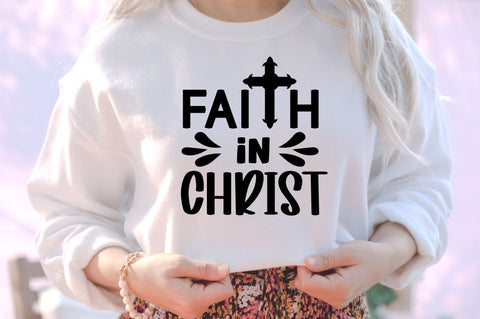 Faith in christ SVG SVG DESIGNISTIC 