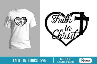 Faith in Christ Svg SVG Pinoyart Kreatib 