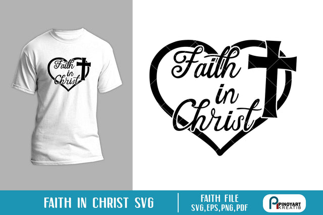 Faith in Christ Svg SVG Pinoyart Kreatib 