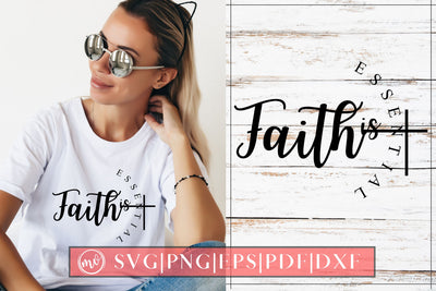 Faith Is Essential SVG SVG MockupSvgVenue 