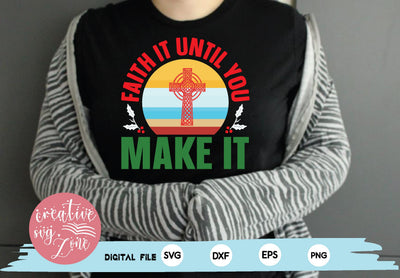 faith it until you make it SVG md faruk hossain 