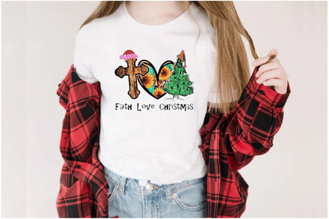 Faith Love Christmas Sublimation Sublimation Jagonath Roy 