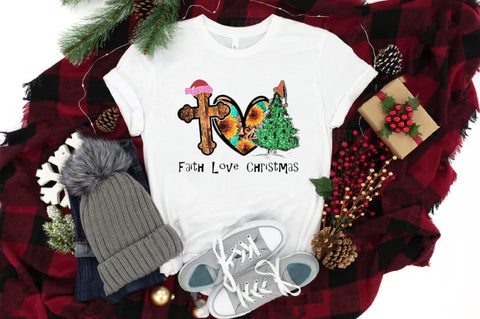 Faith Love Christmas Sublimation Sublimation Jagonath Roy 