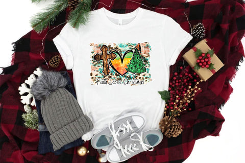 Faith Love Christmas Sublimation Sublimation Jagonath Roy 
