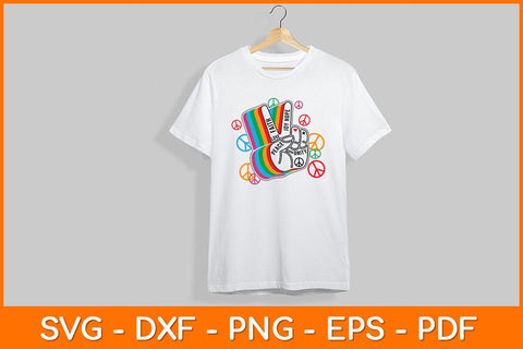 Faith Love Hand Peace Sign Svg Design SVG artprintfile 