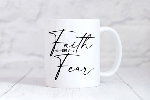 Faith Over Dear SVG SVG Simply Cutz 