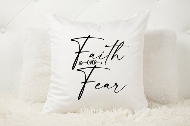 Faith Over Dear SVG SVG Simply Cutz 