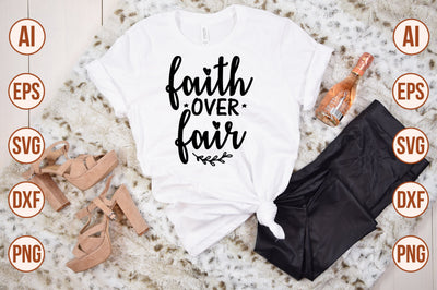 Faith over Fair svg SVG shah alam 