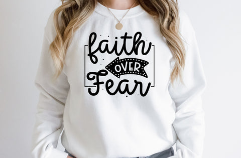 Faith over fear, Inspirational SVG SVG MD mominul islam 