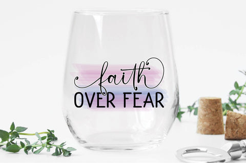 Faith Over Fear Sublimation Sublimation Creativeart88 