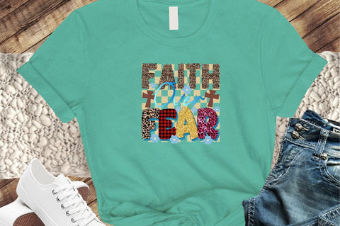 Faith over Fear Sublimation SVGArt 