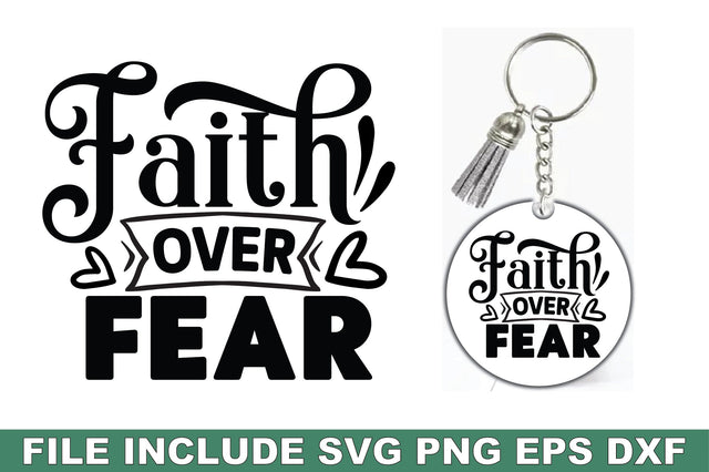 Faith Over Fear SVG Ariyan 