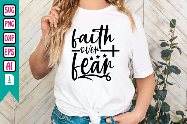 Faith over Fear SVG Craftlabsvg24 