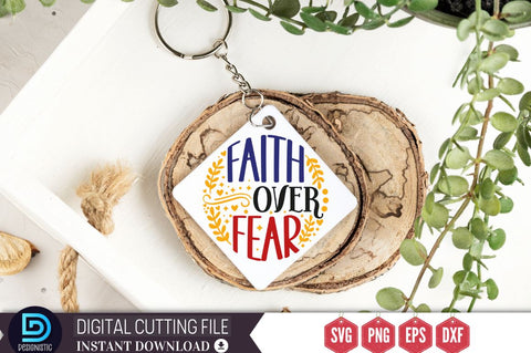 Faith over fear SVG, Faith over fear SVG DESIGNISTIC 