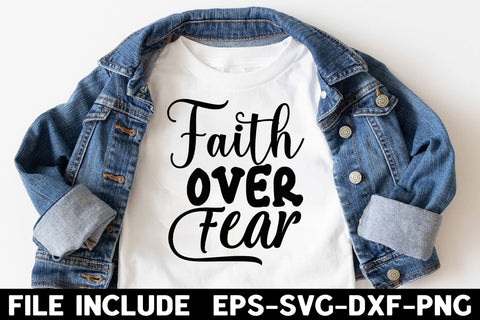 Faith over Fear SVG Rupkotha 