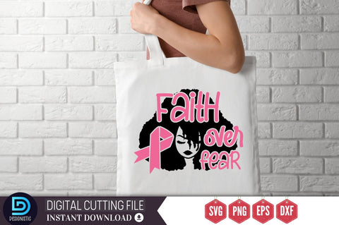 Faith over fear SVG SVG DESIGNISTIC 