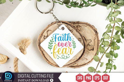 Faith over fear SVG SVG DESIGNISTIC 