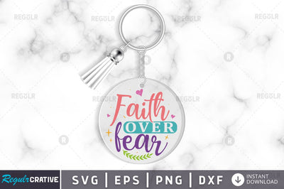 Faith over fear SVG SVG Regulrcrative 