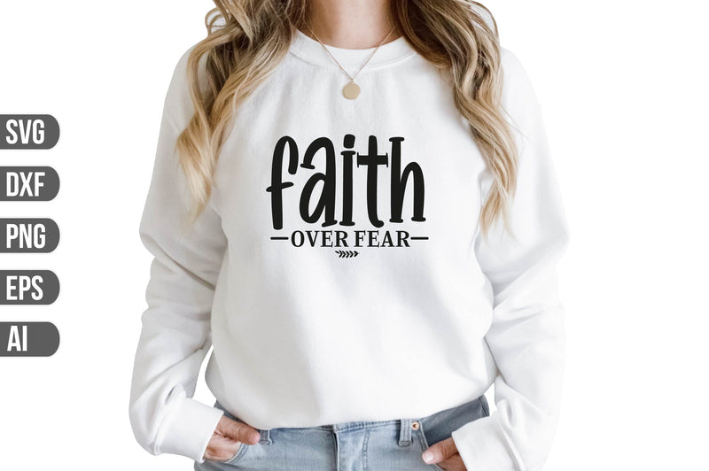 Faith over Fear SVG SVG shah alam 