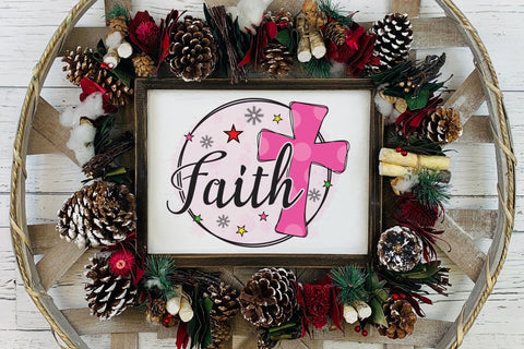 Faith PNG - Christmas PNG Sublimation Sublimation CraftLabSVG 