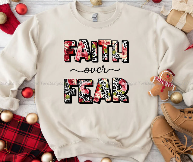 Faith PNG Files For Sublimation Printing, Faith Sublimation, Faith Png, Leopard Faith Png, Faith Over Fear Png, Christian Png Sublimation ToriDesigns 