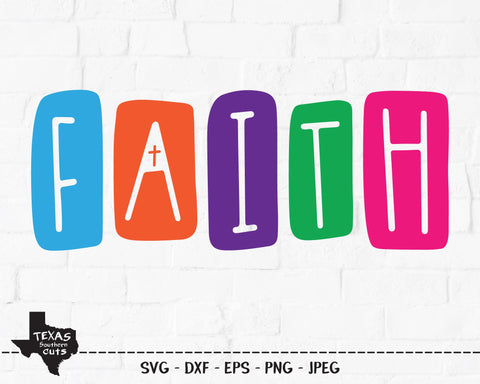 Faith | Religious SVG SVG Texas Southern Cuts 
