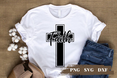 Faith Stencil SVG SVG Ikonart Design Shop 