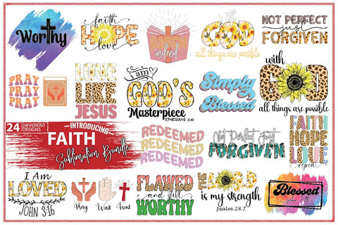 Faith Sublimation Bundle Sublimation Creativeart88 