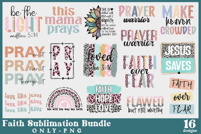 Faith Sublimation Bundle Sublimation Jagonath Roy 