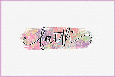 Faith Sublimation Embroidery/Applique DESIGNS Creativeart88 