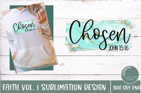 Faith Sublimation PNG Bundle-Bible Verse Sublimation PNG Bundle Volume 1 Sublimation Linden Valley Designs 