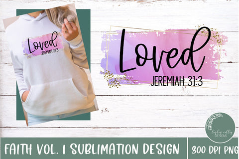 Faith Sublimation PNG Bundle-Bible Verse Sublimation PNG Bundle Volume 1 Sublimation Linden Valley Designs 