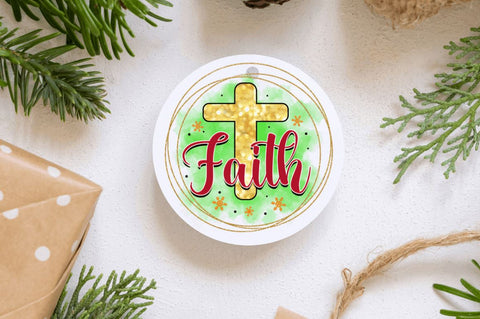Faith Sublimation PNG, Sublimation Christmas Design Sublimation Regulrcrative 