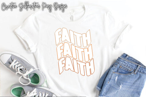 Faith Sublimation PNG SVG Creativeart88 