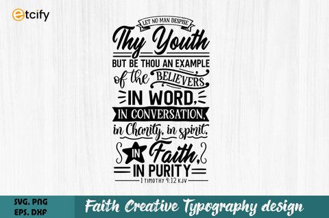 Faith Svg Bundle. Bible Verse Designs SVG etcify 