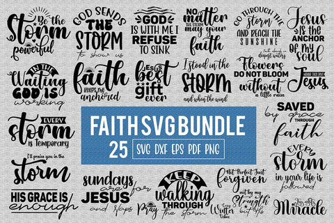 Faith SVG Bundle, Christian SVG Bundle, Jesus SVG Bundle SVG orpitasn 