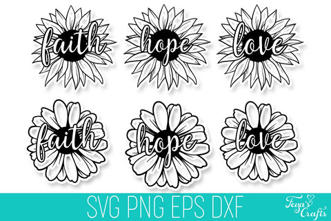 Faith SVG Bundle | Christian SVG Cut Files Bundle SVG Feya's Fonts and Crafts 