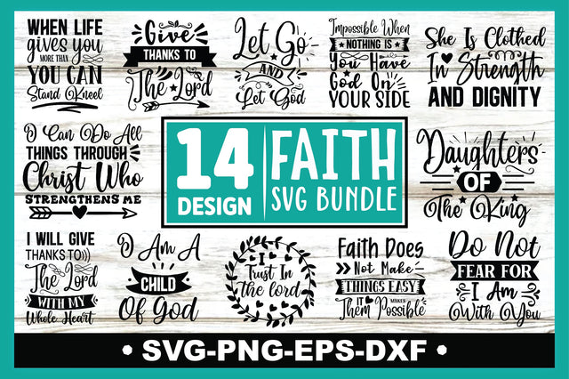 Faith SVG Bundle SVG Ariyan 