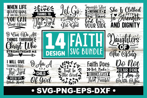Faith SVG Bundle SVG Ariyan 