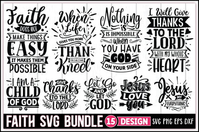 Faith SVG Bundle SVG Ariyan 