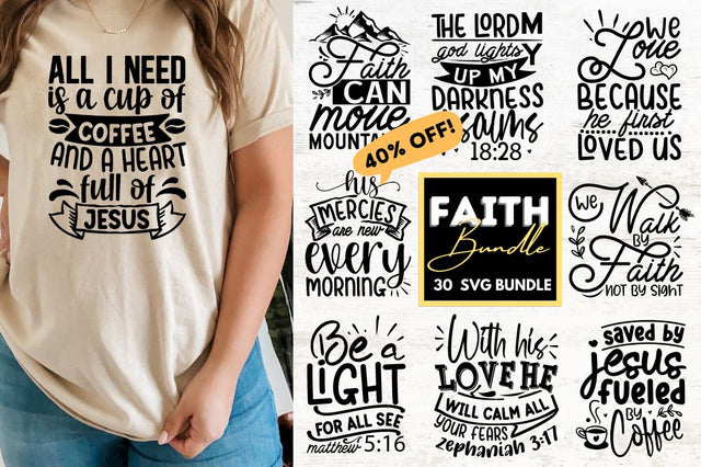 Faith SVG Bundle SVG Designangry 