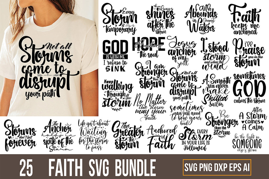 Faith SVG Bundle - So Fontsy