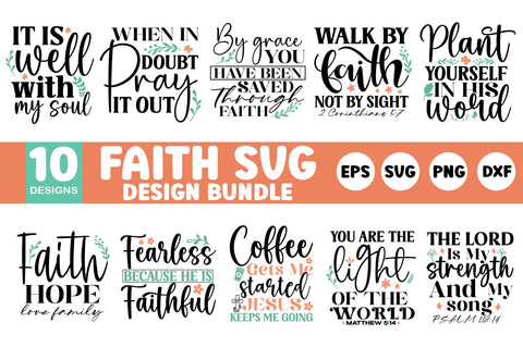 Faith SVG Bundle SVG SH_Tee store 