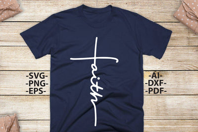 Faith Svg | Faith Cross svg | Faith Sign Svg | Faith T-shirt | Faith quote | Cricut Cut file SVG 1uniqueminute 