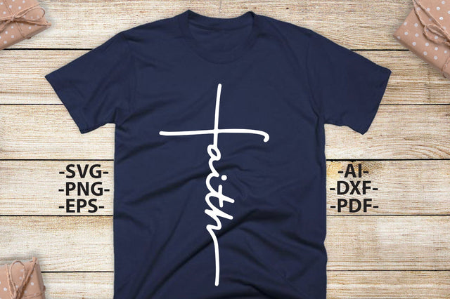 Faith Svg | Faith Cross svg | Faith Sign Svg | Faith T-shirt | Faith quote | Cricut Cut file SVG 1uniqueminute 