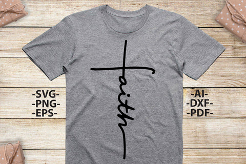 Faith Svg | Faith Cross svg | Faith Sign Svg | Faith T-shirt | Faith quote | Cricut Cut file SVG 1uniqueminute 