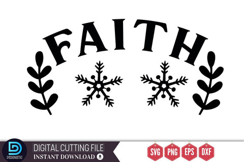 Faith SVG, Faith SVG DESIGNISTIC 