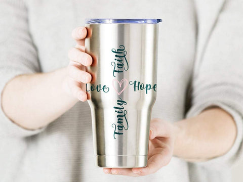 Faith svg, Hope svg, Family svg, Cross svg, Christian svg, Religious svg, Jesus cross svg, church svg, faith cross svg, religion baptism svg SVG CutLeafSvg 